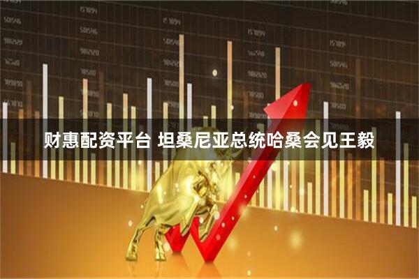 财惠配资平台 坦桑尼亚总统哈桑会见王毅