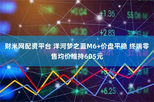 财米网配资平台 洋河梦之蓝M6+价盘平稳 终端零售均价维持605元